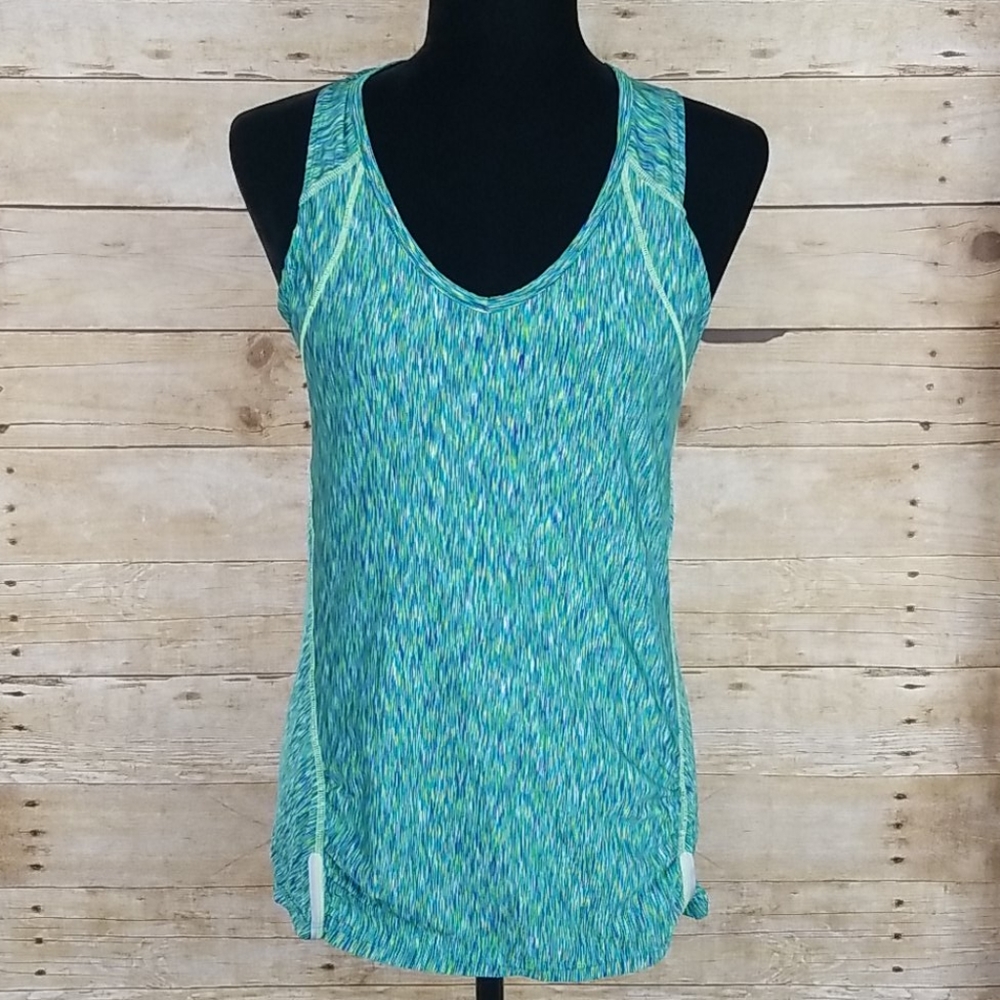 Athleta Pop Space Dye Run Tank Top